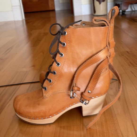 Swedish Hasbeens Toffel Combat boot - Picture 5 of 10